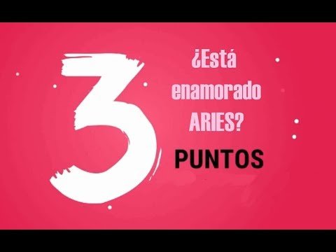 Signos de que un Aries está enamorado